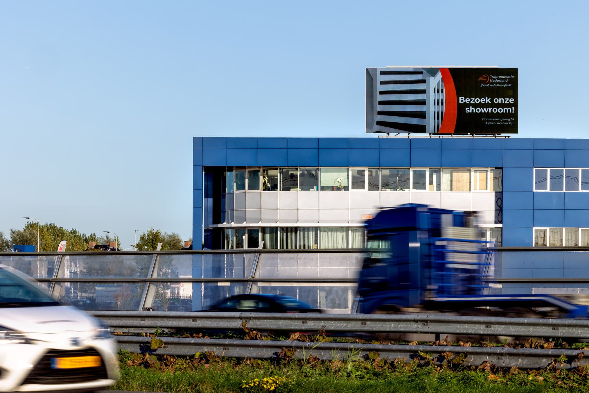 Billboard A4 Schiphol corridor